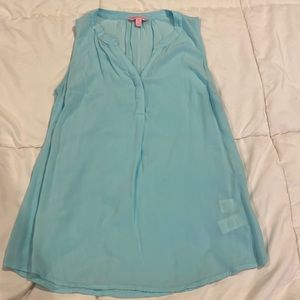 TEAL color Blouse style Lily top